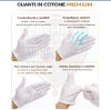 Guanti in cotone bianco per montaggio calotte fari / White cotton gloves for headlight cover installation